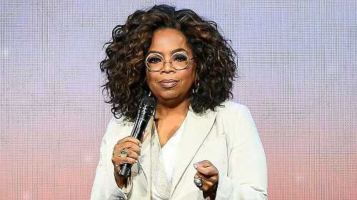 When It All Falls Down: Oprah Winfrey Takes Tumble While Talking About 'Balance' During 'Vision' Tour