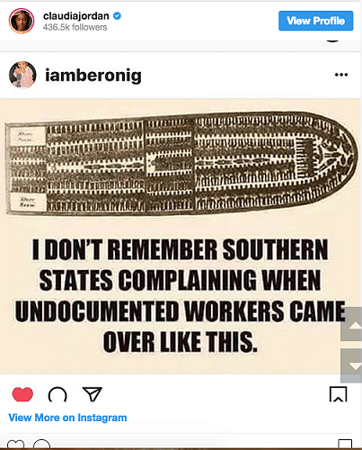 Claudia Jordan Catches Heat for Comparing Slavery to Illegal Immigration