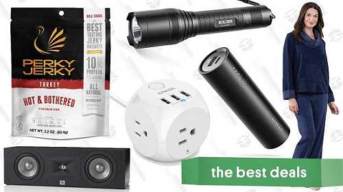 Saturday's Best Deals: Anker's New iPhone Sale, JBL Speakers, Beef Jerky, and More