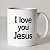 Product: Digital cup written I love you Jesus