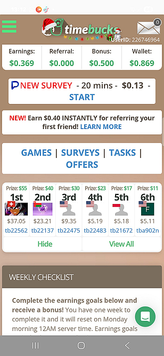 TimeBucks